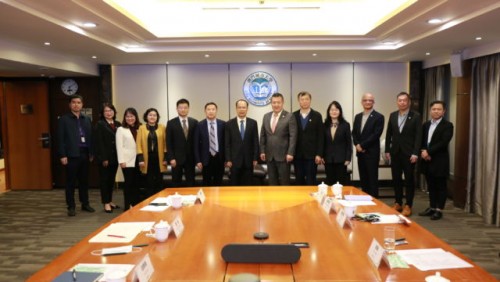 Guangdong University of Technology President Qiu Xueqing visits CityU Macau