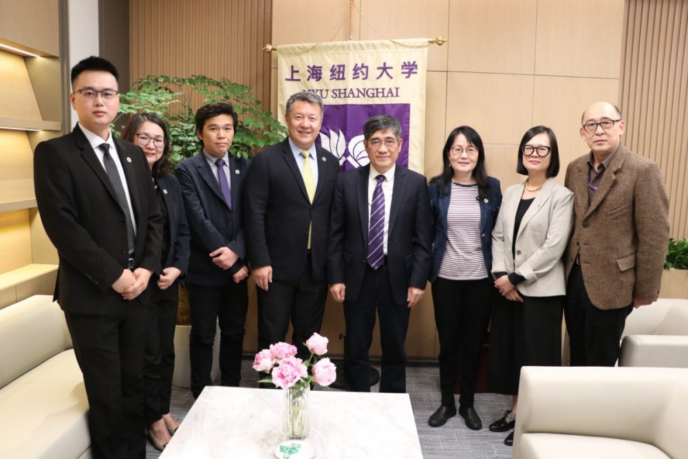 城大代表團拜訪上海紐約大學　探討交流合作