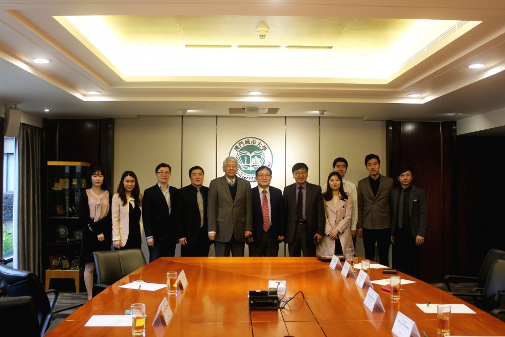 韓國慶熙大學酒店及旅遊管理學院院長Chulwon Kim 及多名旅遊會展業專家到訪我校