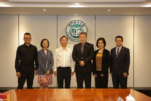 Lin Chunyi, President of Guilin Tourism University, leads delegation on visit to CityU to promote ex...