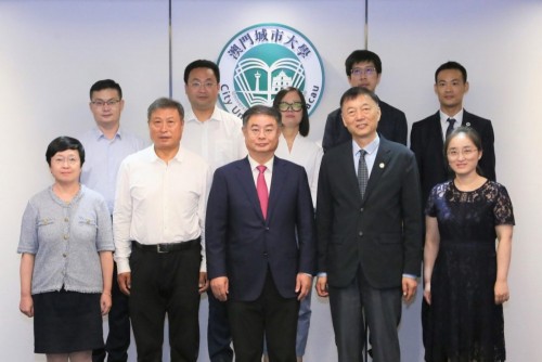 Xia Dongwei, President of Qingdao University, leads delegation on visit to CityU