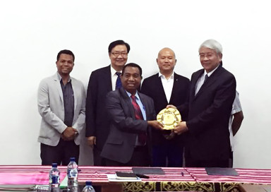 Delegation of CityU Visited and Signed MoU with National University of of East Timor