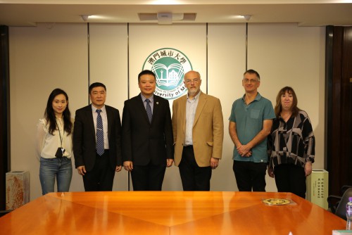 A Delegation from Edge Hill University visited City University of Macau