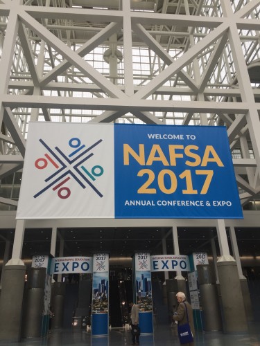 Global Exchange Office participates in NAFSA - Association of International Educators 2017 Annual Co...