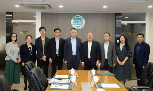 Lin Ruiquan, Dean of School of Advanced Manufacturing / School of Ocean of Fuzhou University, leads ...